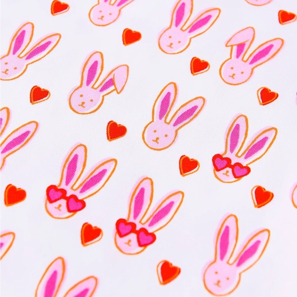 Roller Rabbit PJ Bottoms only- Bunny Love - Picture 4 of 4